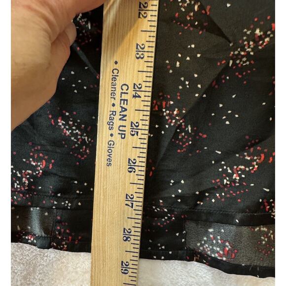 Bottega Veneta Black Pixel Pattern Pyjama Shirt Mens 50/M Graphic Silk Blend - Picture 8 of 16